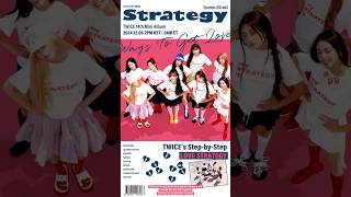 TWICE 14TH MINI ALBUMquotSTRATEGYquot Snippet of Strategy feat Megan Thee Stallion✨ TWICE STRATEGY [upl. by Marbut]