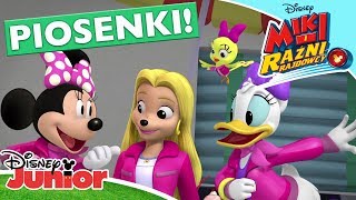 🎤 Najlepsze piosenki  Miki i raźni rajdowcy  Disney Junior Polska [upl. by Leland536]