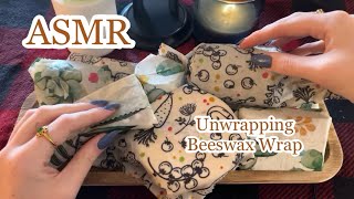 ASMR Unwrapping Beeswax Wrapped Items🐝🪷No Talking [upl. by Vanhook]