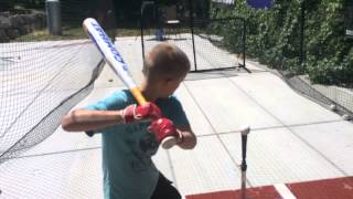 Composite Vs Wood Bat 2016 Combat Maxum Review [upl. by Belier]