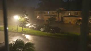 LIVE Cam Hurricane Milton impact from New Tampa Florida [upl. by Fonz]