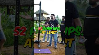 Kya Abhilash 52 Pushups Kar Payega 💪 Har Pushup  ₹20 💰 [upl. by Mizuki430]