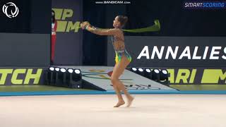 Annaliese DRAGAN ROU Rope AA  European Championships Kyiv 2020 [upl. by Ahsinauj254]