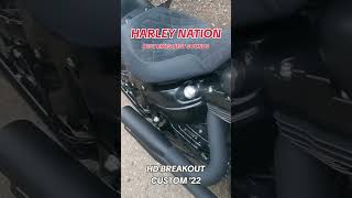 Beautiful Harley Davidson Breakout Custom 22 [upl. by Ayek]