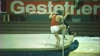 Vladimir Yashchenko part 3  Best straddle sequences ever  World Record Milan 1978 [upl. by Akimak536]