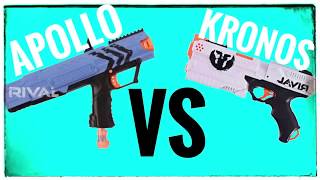 Nerf Rival best handgun Kronos vs Apollo Review and Battle [upl. by Beaver]