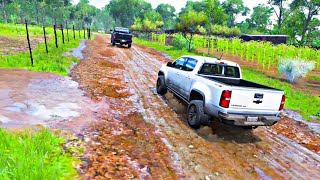 Corrida de carros Off Road Chevrolet Colorado ZR2 2017 Forza Horizon 5 [upl. by Ginder876]