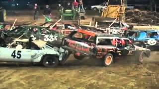 Demolition Derby Hard Hits Highlight [upl. by Lorri]