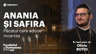 Anania și Safira Păcatul care aduce moartea [upl. by Aldridge]