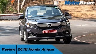 2018 Honda Amaze Review  Most Detailed  MotorBeam [upl. by Eiggep170]