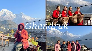 Himal ko kakha ma Baseko Ghandruk ek choti ghumnai parne thau Rahexa [upl. by Llezo]