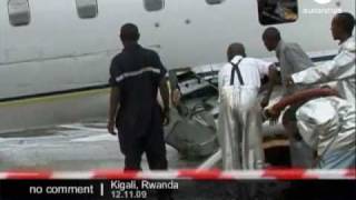 Rwanda plane crash airport [upl. by Cullin277]