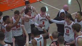 Indiana Tech mens volleyball wins backtoback WHAC tournament titles [upl. by Ellezig]