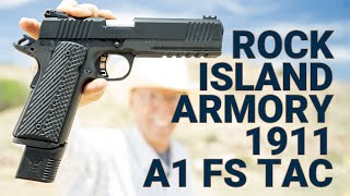 Rock Island Armory 1911 A1 FS TAC Low Cost High Return [upl. by Thunell961]