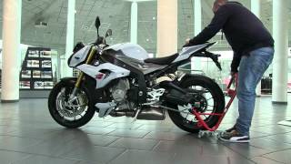 Cavalletto Sposta Moto Posteriore ConStands Mover Universale BMW S1000R istruzione [upl. by Adnoved999]