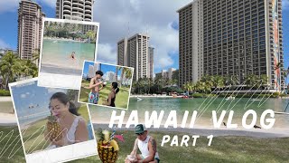 Hawaii part 1 A Day in Honolulu Hawaii Family Vlog  JustSissi [upl. by Hailat]