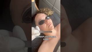 Most requested service 🤩 dermaplaning facial skin asmr skincare glowing esthetician [upl. by Angie]