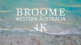 Broome by Drone 4K  Amazing Australian Beaches [upl. by Annol]