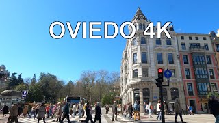 Oviedo Asturias España Conduciendo 4K Viaje en Coche UHD [upl. by Arlena]