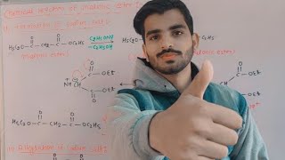 MALONIC ESTER  LEC06ORGANIC SYNTHESIS VIA ENOLATES [upl. by Anelahs356]