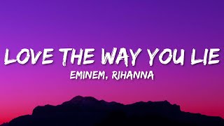 Eminem  Love The Way You Lie Lyrics ft Rihanna [upl. by Neisa]