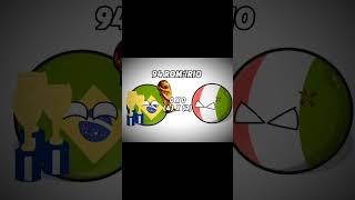 Em 58 foi Pelé countryballs copadomundo penta brasil shorts [upl. by Ajna]