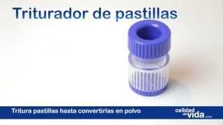 Triturador de pastillas [upl. by Jestude412]