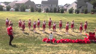 Sophomore Cheerleaders Cheering in Wadsworth [upl. by Bigot]