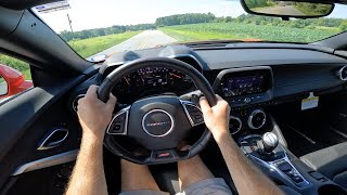 2024 Chevrolet Camaro Convertible 2SS POV Drive Impressions and ASMR [upl. by Siddon929]