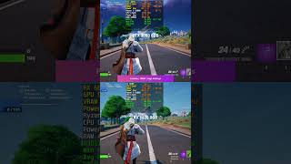 RTX 3050 vs RX 6600 Fortnite rtx3050 rx6600 [upl. by Yatnuahs]