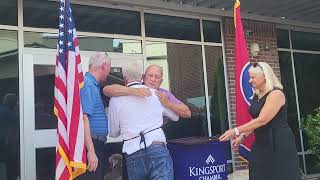 Kingsport Chamber honors Sen Jon Lundberg at legislative cookout [upl. by Tarrance]