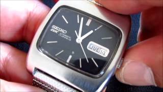 Seiko DX Wristwatch Automatic Cal 6106 [upl. by Hoagland431]