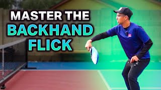 MASTER THE BACKHAND FLICK  How The PROs Do It [upl. by Lajib]