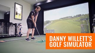 Danny Willetts Golf Simulator [upl. by Reeva28]