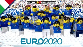 Italy Winner Euro 2020 in Lego Football • Italia Campione dEuropa Euro 2020 [upl. by Tnias223]