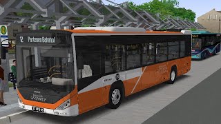 OMSI 2  Steinkirchen V21 line 12  OTOKAR Kent C 290 [upl. by Ahsimal]