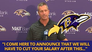 NOW RAVENS ANNOUNCE SALARY CUT OF TEAM STAR AND CREATES CONTROVERSY RAVENS NEWS [upl. by Dett]