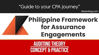 Philippine Framework for Assurance Engagements [upl. by Akenehs306]