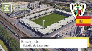 Estadio de Lasesarre  Barakaldo C F  2018  Google Earth [upl. by Eiramasil170]