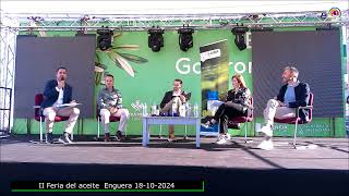 II Feria del aceite de Enguera Mesa Redonda AOVE calidad y nutrición [upl. by Ydurt]