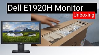 Dell E1929H Monitor Unboxing  Monitor 19inch Unboxing  Dell Monitor Unboxing [upl. by Tonl]