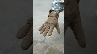 Seibertron SOLAG sports outdoor Tactical Gloves have Water resistant process on glove surface [upl. by Atsirak]