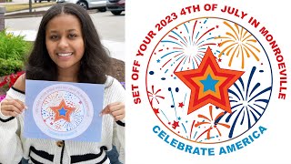 Meet the 2023 Monroeville 4th of July Parade Logo Contest Winner [upl. by Renelle]