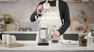 How to make coffee with a cafetière  cafetière Guide  Pact Coffee [upl. by Oliviero]