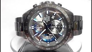 Casio Edifice EFV550GY8AV Watch video 2018 [upl. by Mcclish]