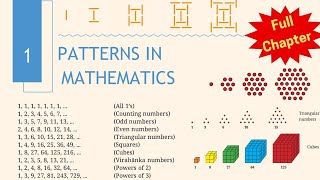 Patterns in Mathematics  Class 6 Math Chapter 1  mathclass6  ncert kvs nvs ganitaprakash [upl. by Mehalick]