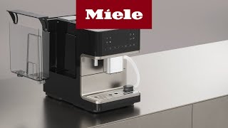 Coffee machine CM6XXX  Replace water container I Miele [upl. by Palla733]