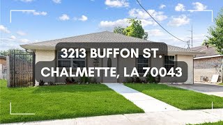 3213 Buffon St Chalmette LA 70043  Virtual walkthrough [upl. by Coit735]