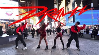 KPOP IN PUBLICNYC aespa 애스파  Drama Dance Cover  Crescent Moon [upl. by Atineb981]