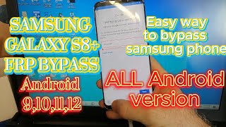 Samsung S8 Plus G955F Frp Bypass  S8 Google account remove with chimera tool simple and easy [upl. by Acimaj636]